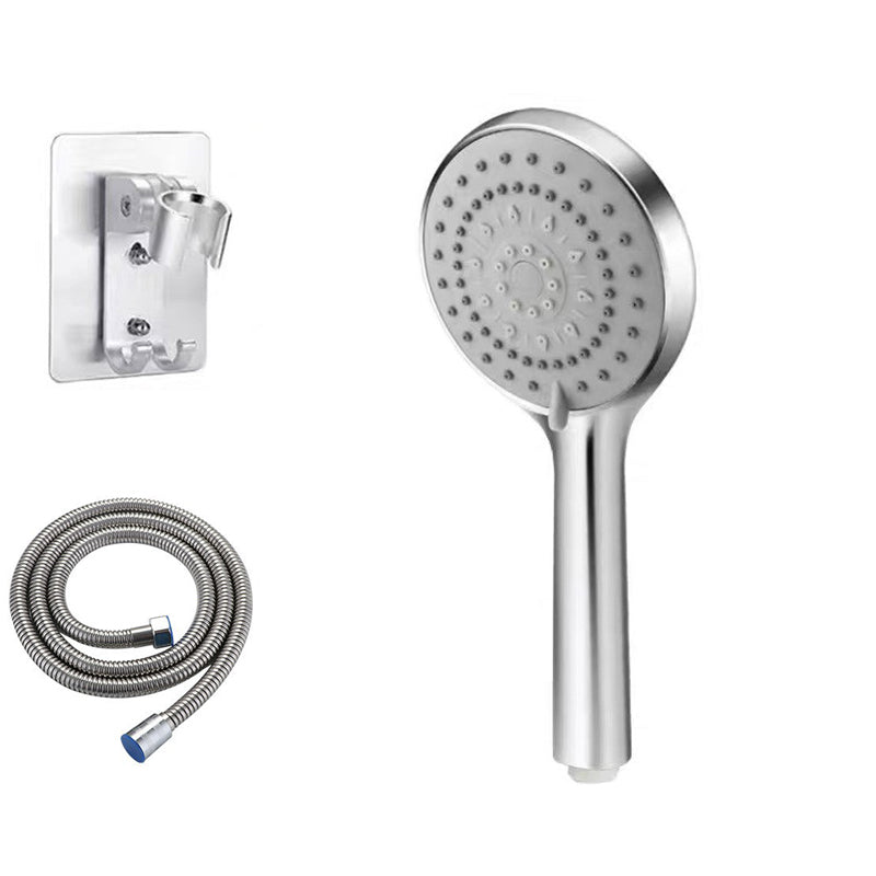 Modern Adjustable Hand Shower Chrome Round Handheld Shower Head