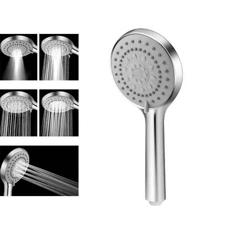 Modern Adjustable Hand Shower Chrome Round Handheld Shower Head