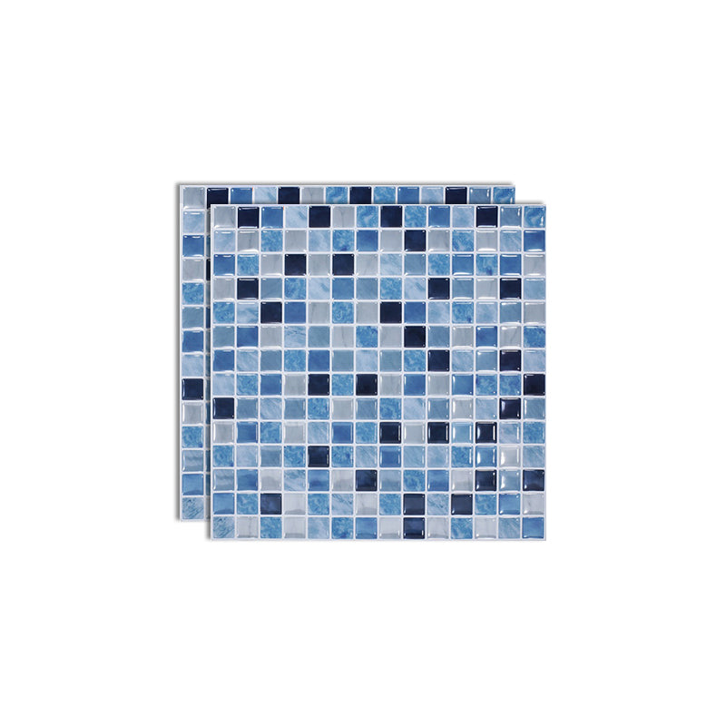 Square Peel & Stick Tile Stone Composite Subway Tile for Backsplash Wall