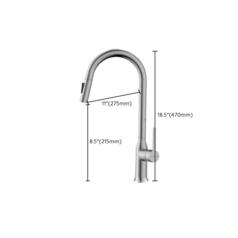 Traditional Kitchen Faucet Solid Color Standard Kitchen Faucet