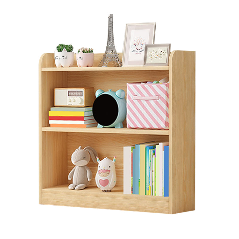 Scandinavian Wood Storage Bookcase Freestanding Book Shelf in Pine