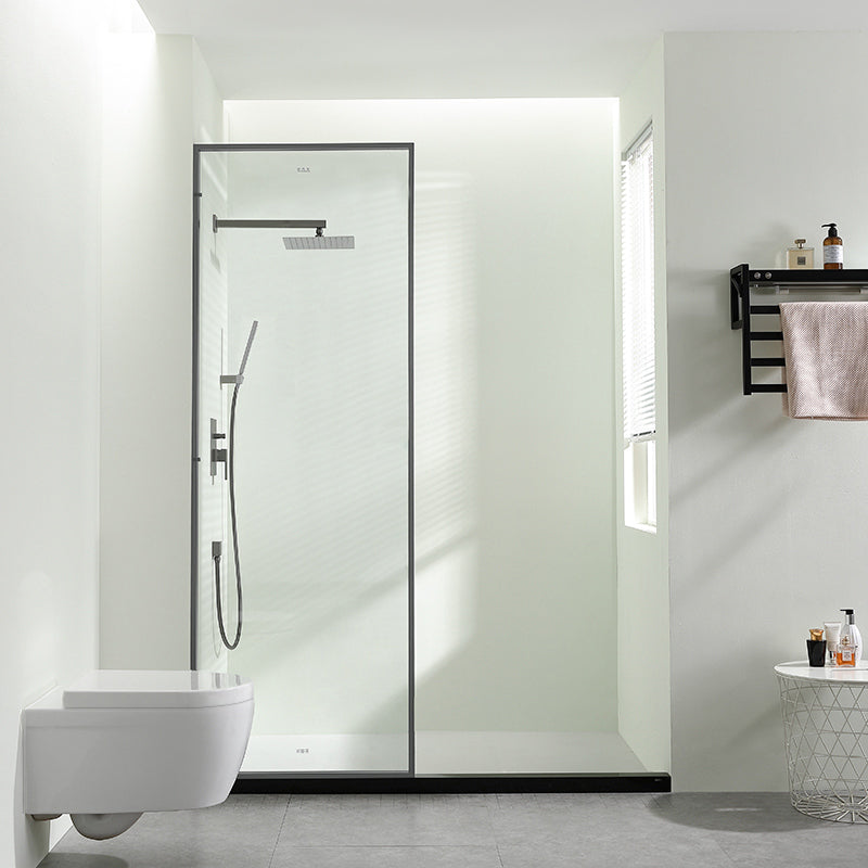 Tempered Shower Door Framed Scratch Resistant Shower Bath Door