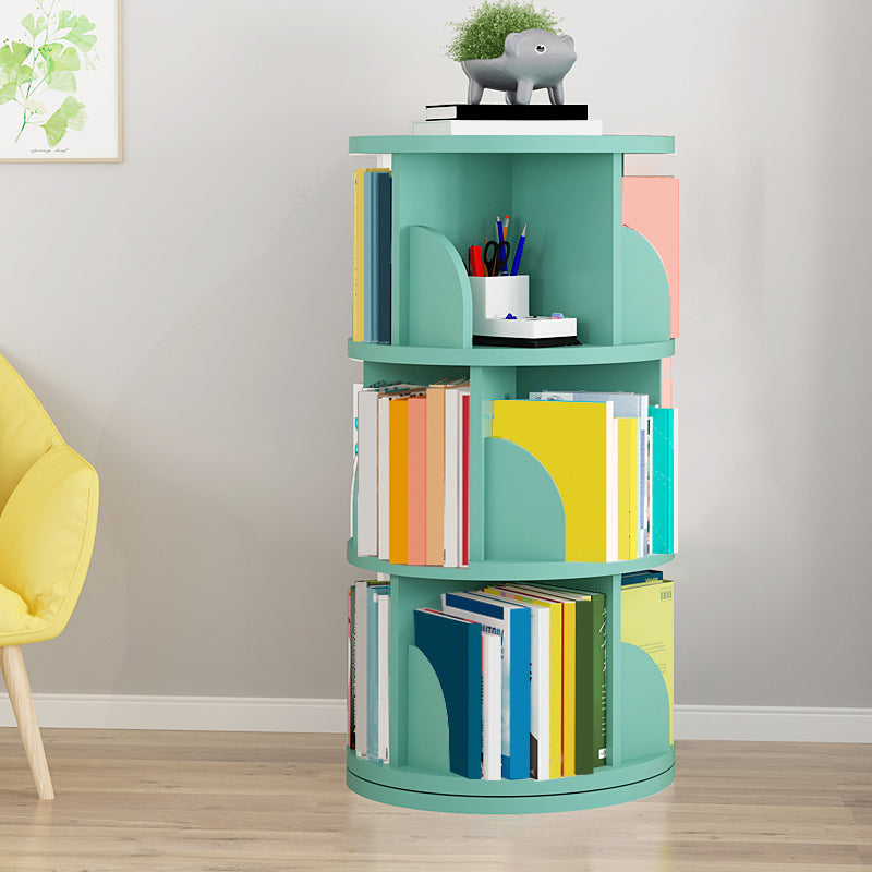 Scandinavian Bookcase Shelf Manufactured Wood Stain Resistant Bookshelf