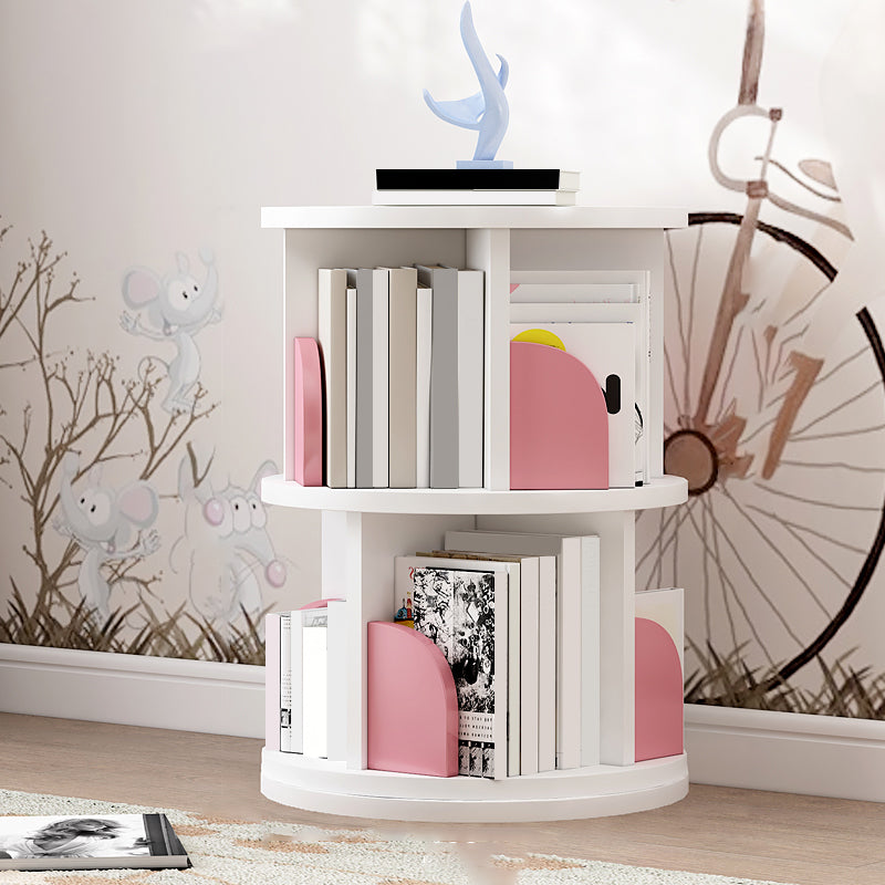 Scandinavian Bookcase Shelf Manufactured Wood Stain Resistant Bookshelf