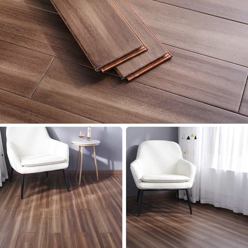 Brown Wood Hardwood Deck Tiles Modern Smooth Click lock Flooring Tiles