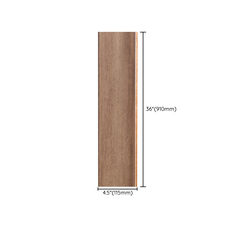 Brown Wood Hardwood Deck Tiles Modern Smooth Click lock Flooring Tiles