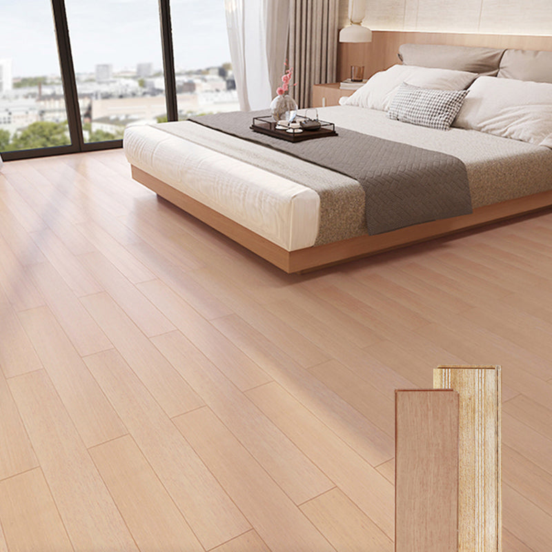 Contemporary Plank Flooring Smooth Solid Wood Wooden Wall Planks