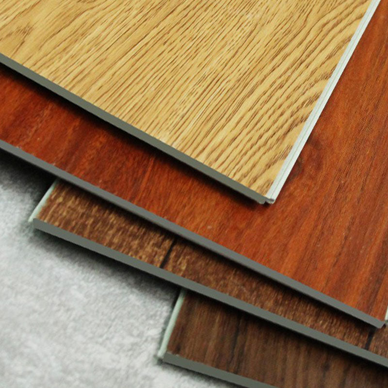 Modern Indoor Flooring Wooden Effect Peel and Stick Rectangular Flooring Vinyl