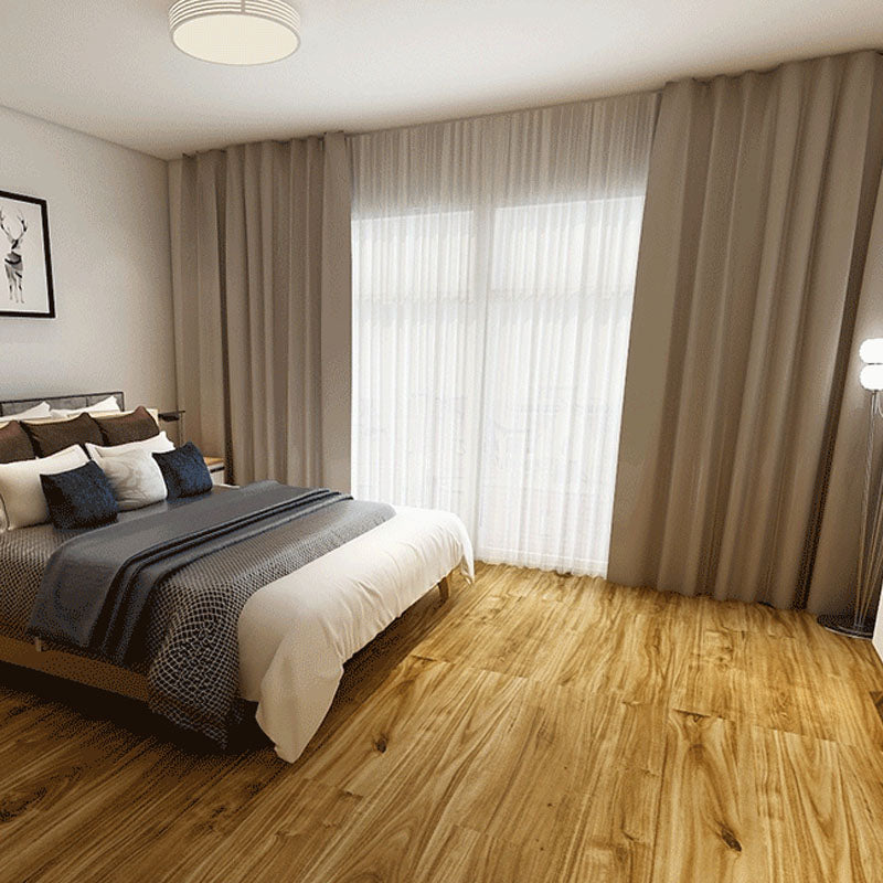 Modern Indoor Flooring Wooden Effect Peel and Stick Rectangular Flooring Vinyl