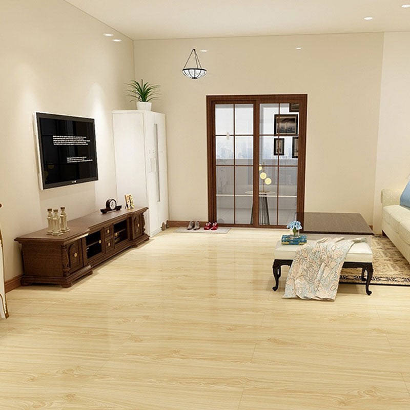 Modern Indoor Flooring Wooden Effect Peel and Stick Rectangular Flooring Vinyl