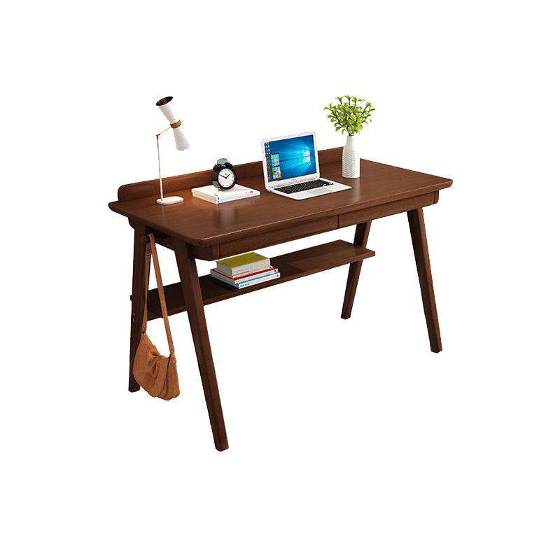 Rectangular Shaped Office Table Wooden Writing Desk for Home