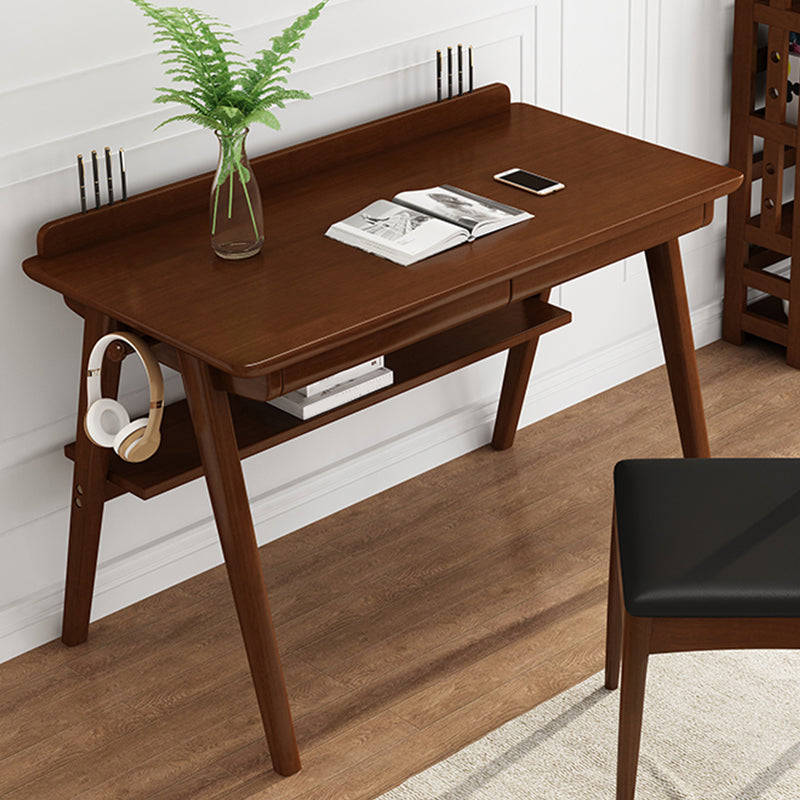 Rectangular Shaped Office Table Wooden Writing Desk for Home