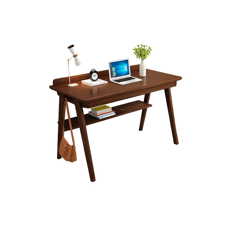 Rectangular Shaped Office Table Wooden Writing Desk for Home