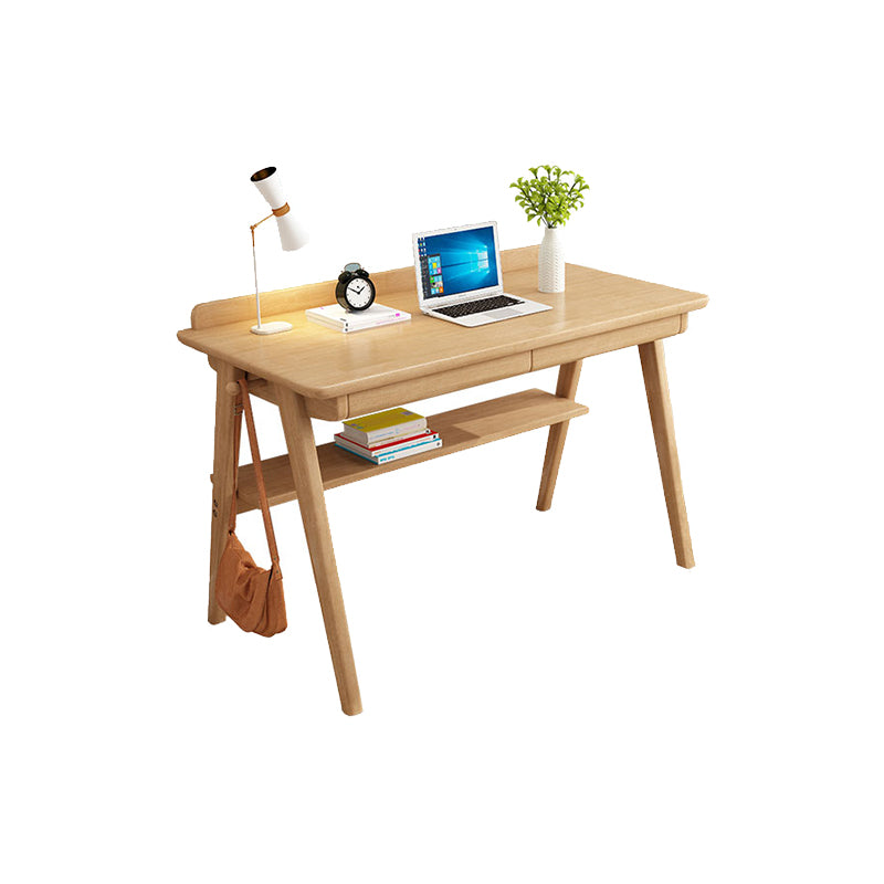 Rectangular Shaped Office Table Wooden Writing Desk for Home