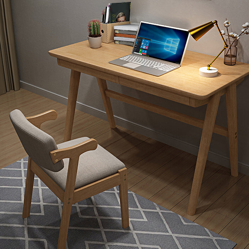 Rectangular Shaped Office Table Wooden Writing Desk for Home