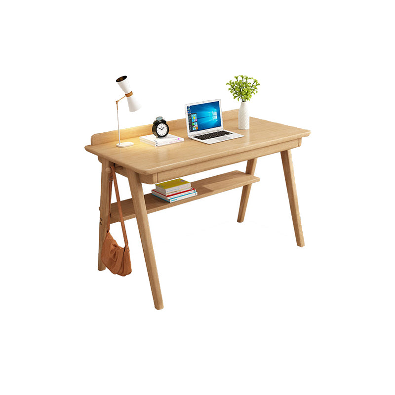 Rectangular Shaped Office Table Wooden Writing Desk for Home