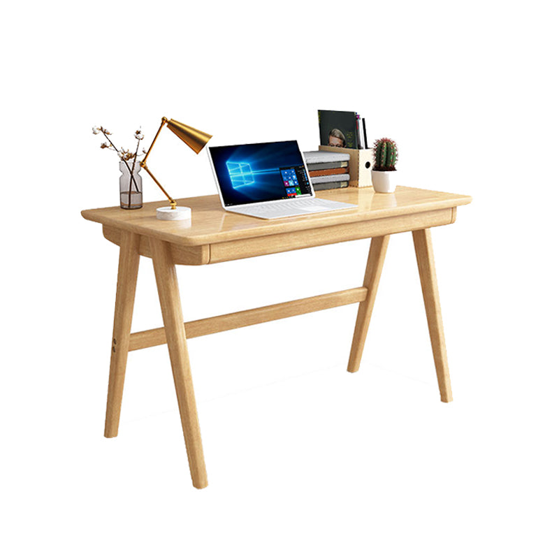 Rectangular Shaped Office Table Wooden Writing Desk for Home