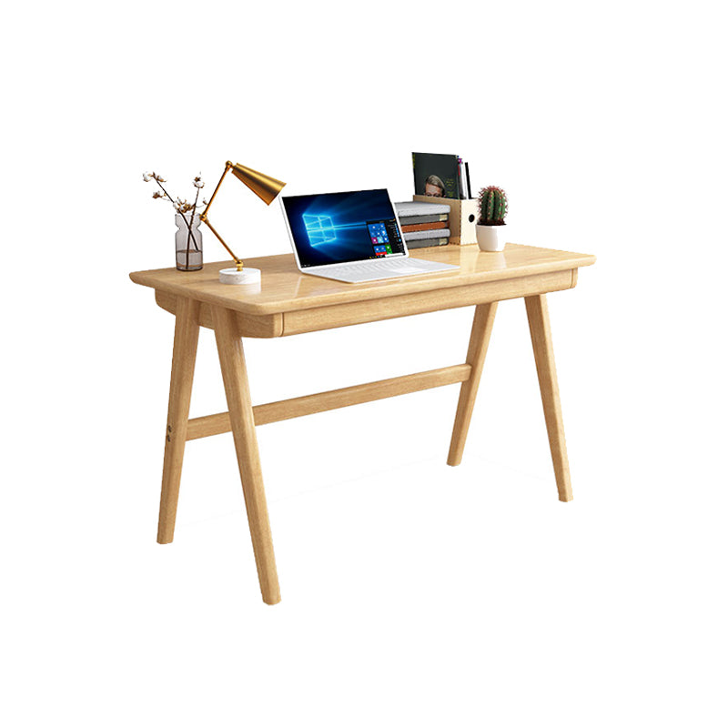 Rectangular Shaped Office Table Wooden Writing Desk for Home