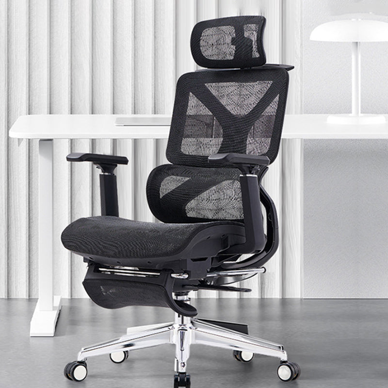 Modern Removable Arms Office Chair No Distressing Ergonomic Chair with Breathable Back