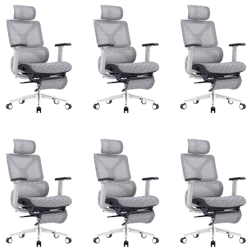 Modern Removable Arms Office Chair No Distressing Ergonomic Chair with Breathable Back