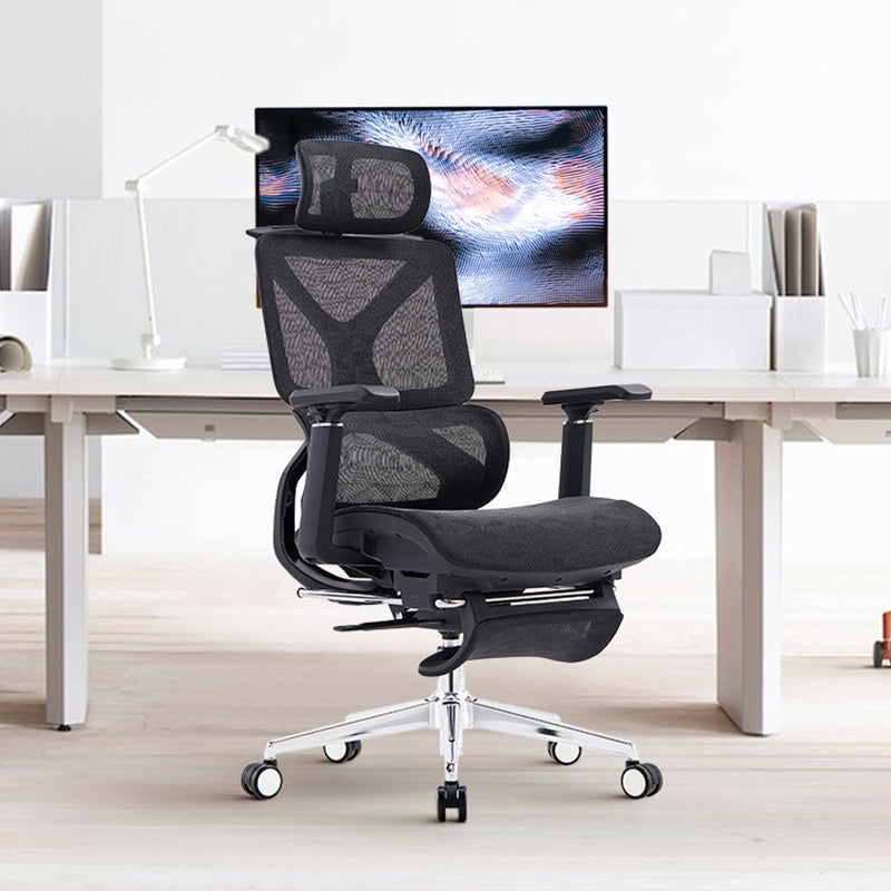 Modern Removable Arms Office Chair No Distressing Ergonomic Chair with Breathable Back