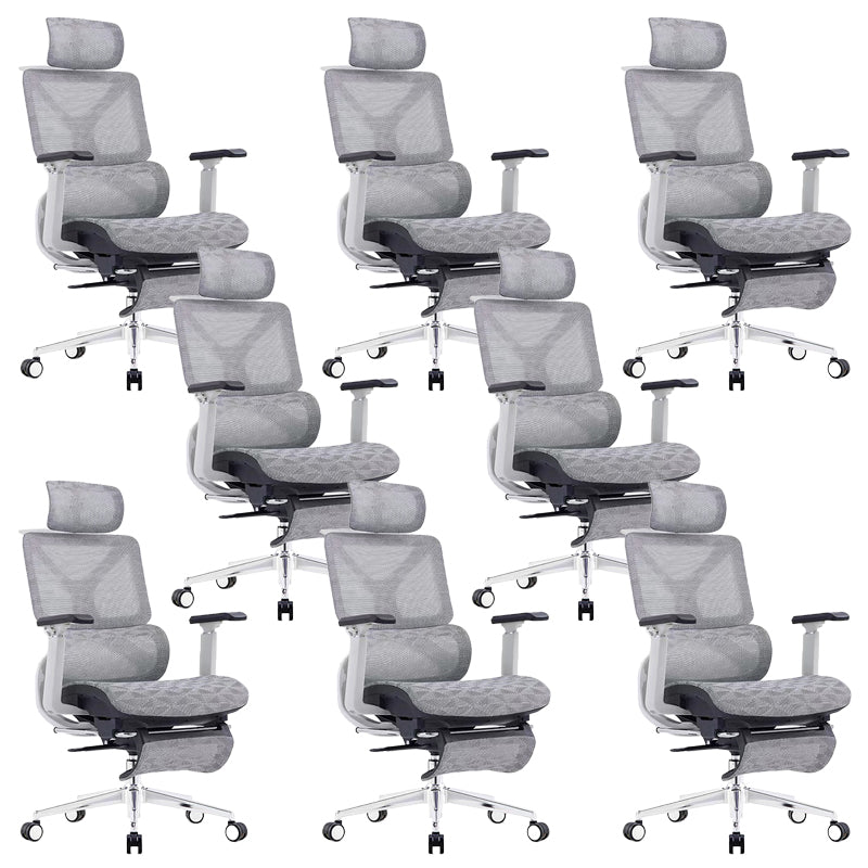 Modern Removable Arms Office Chair No Distressing Ergonomic Chair with Breathable Back