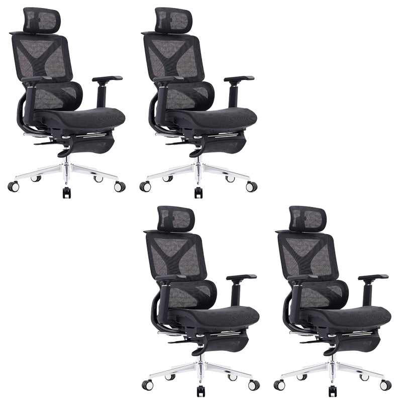 Modern Removable Arms Office Chair No Distressing Ergonomic Chair with Breathable Back