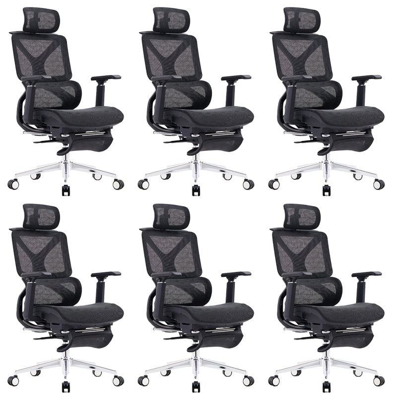 Modern Removable Arms Office Chair No Distressing Ergonomic Chair with Breathable Back