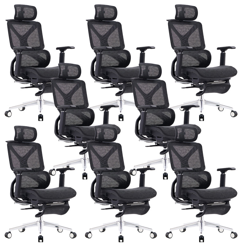 Modern Removable Arms Office Chair No Distressing Ergonomic Chair with Breathable Back