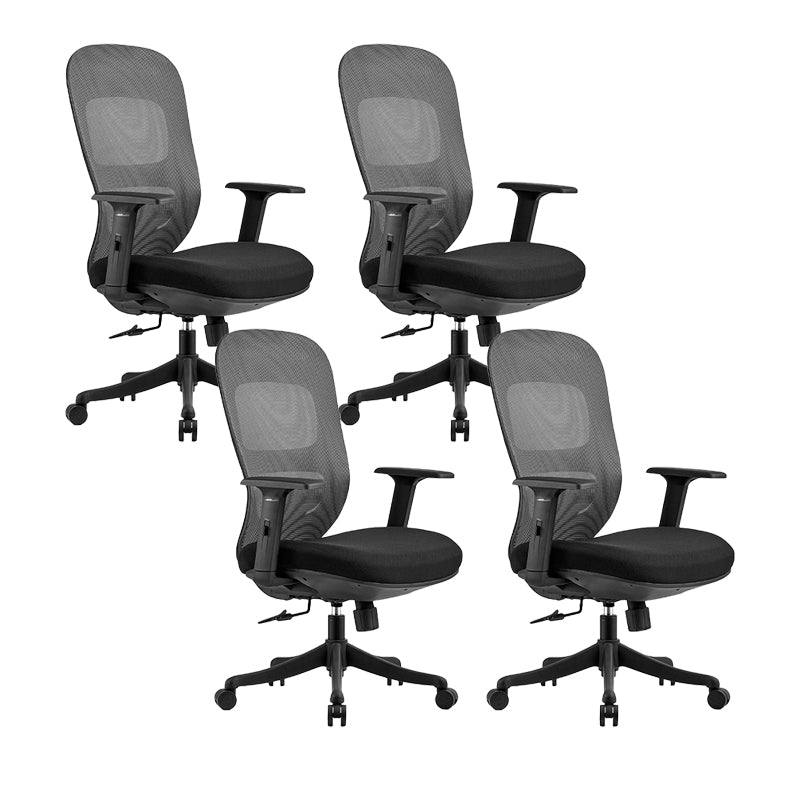 Modern Removable Arms Office Chair No Distressing Desk Chair