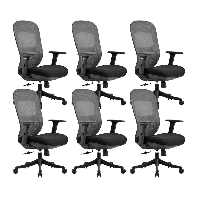 Modern Removable Arms Office Chair No Distressing Desk Chair