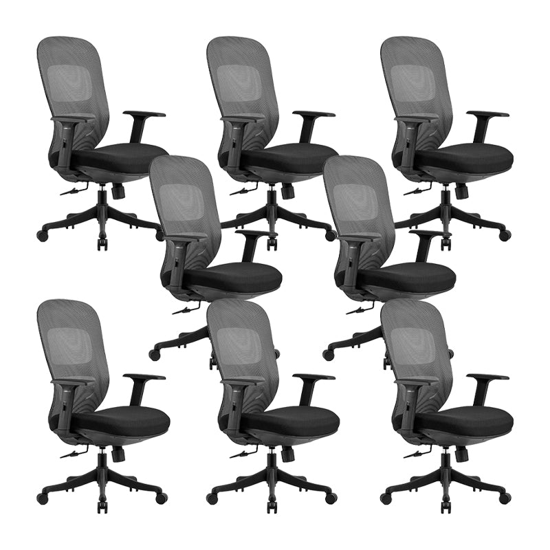 Modern Removable Arms Office Chair No Distressing Desk Chair