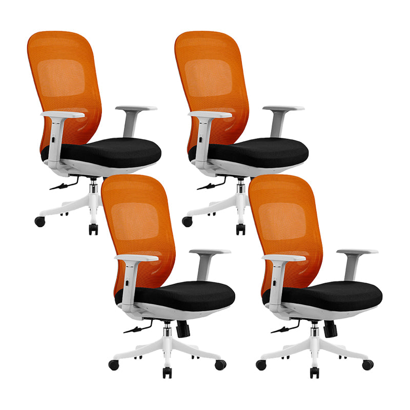 Modern Removable Arms Office Chair No Distressing Desk Chair