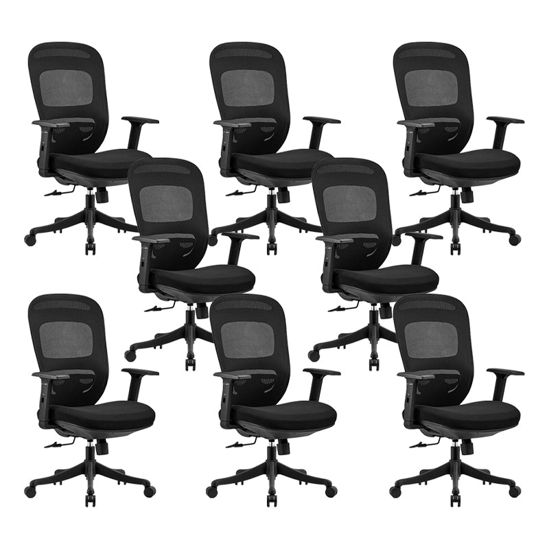 Modern Removable Arms Office Chair No Distressing Desk Chair