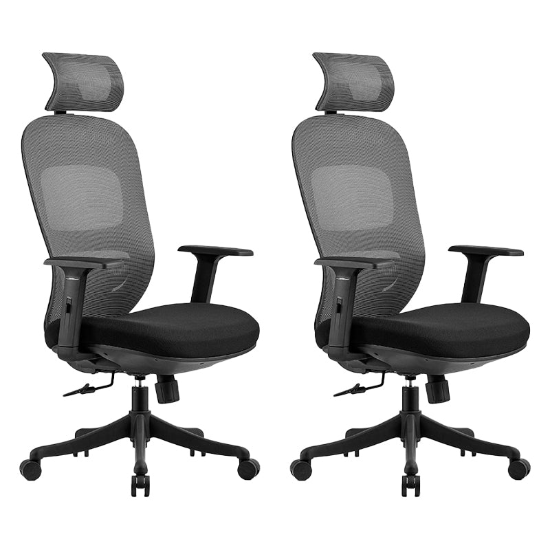 Modern Removable Arms Office Chair No Distressing Desk Chair