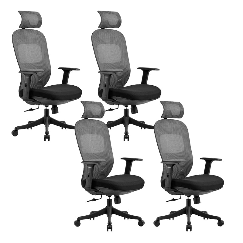 Modern Removable Arms Office Chair No Distressing Desk Chair