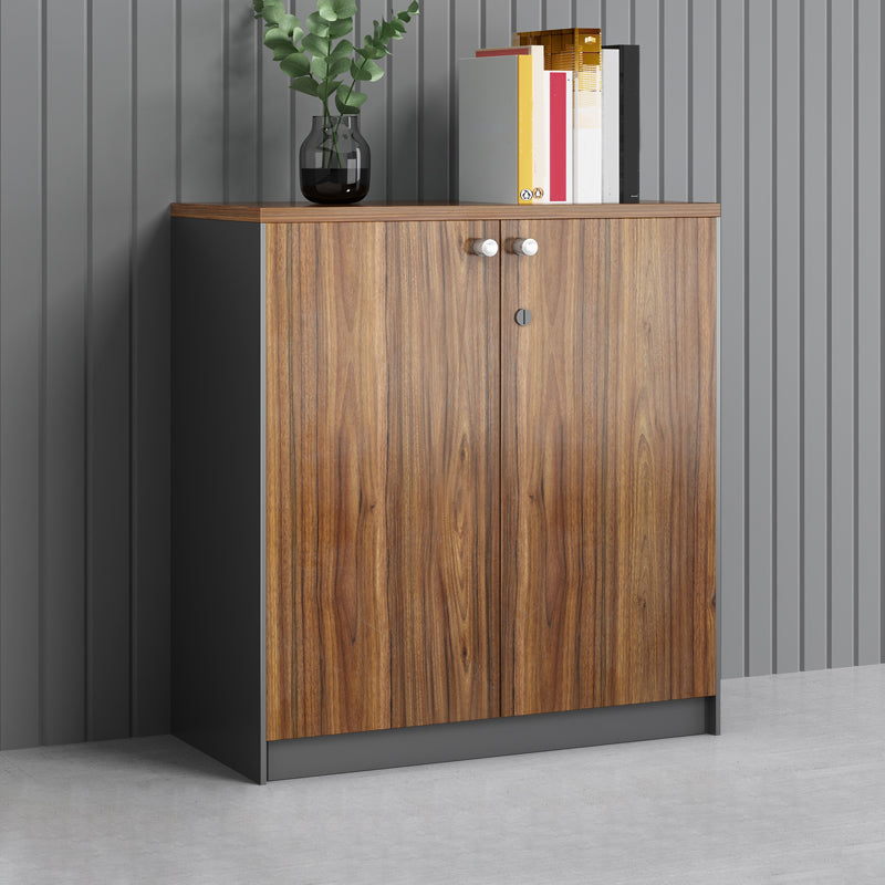 Simple Vertical File Cabinet Home Office Wooden File Cabinet