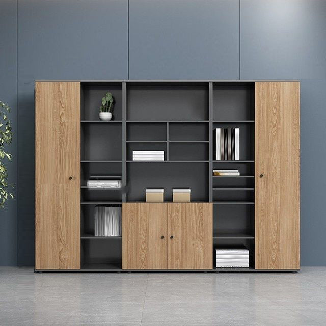 Contemporary Engineered Wood Filing Cabinet Vertical File Cabinet