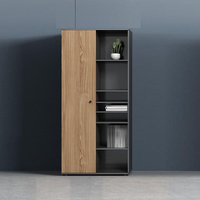 Contemporary Engineered Wood Filing Cabinet Vertical File Cabinet