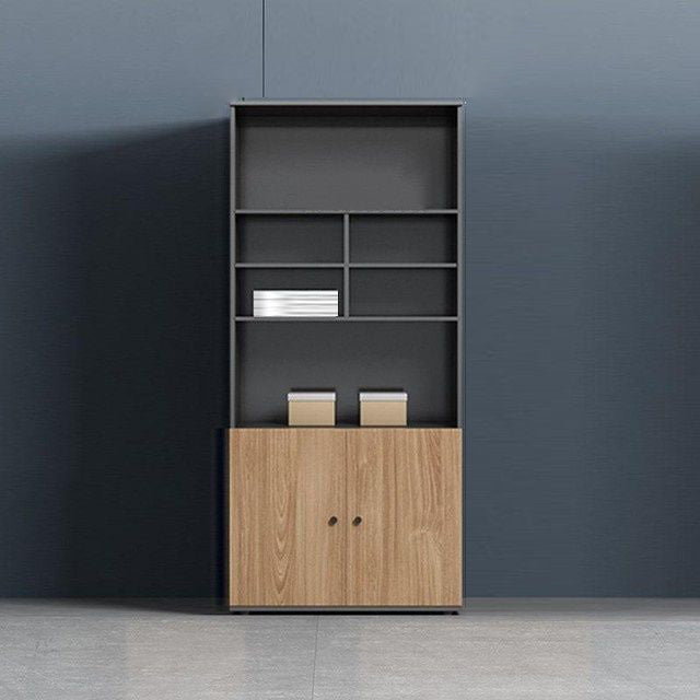 Contemporary Engineered Wood Filing Cabinet Vertical File Cabinet