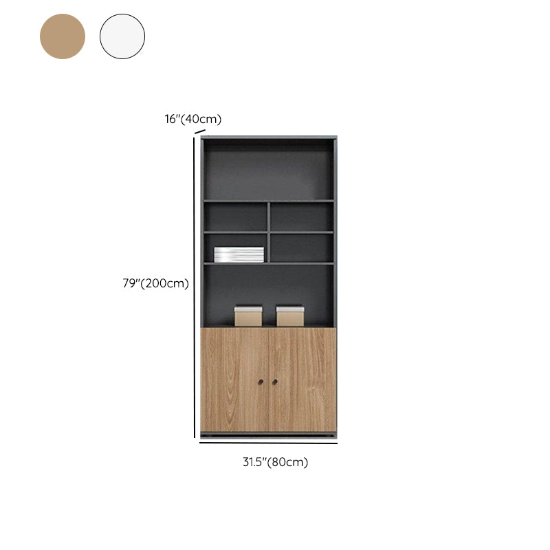 Contemporary Engineered Wood Filing Cabinet Vertical File Cabinet