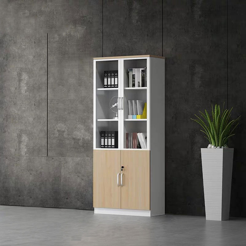 Contemporary File Cabinet Vertical Engineered Wood Filing Cabinet