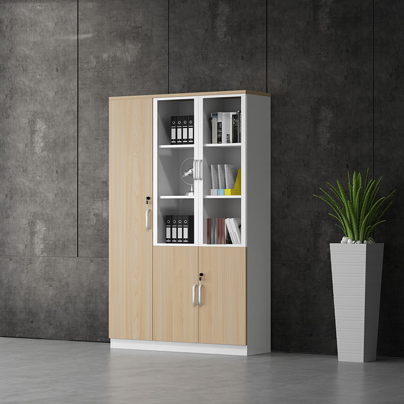 Contemporary File Cabinet Vertical Engineered Wood Filing Cabinet