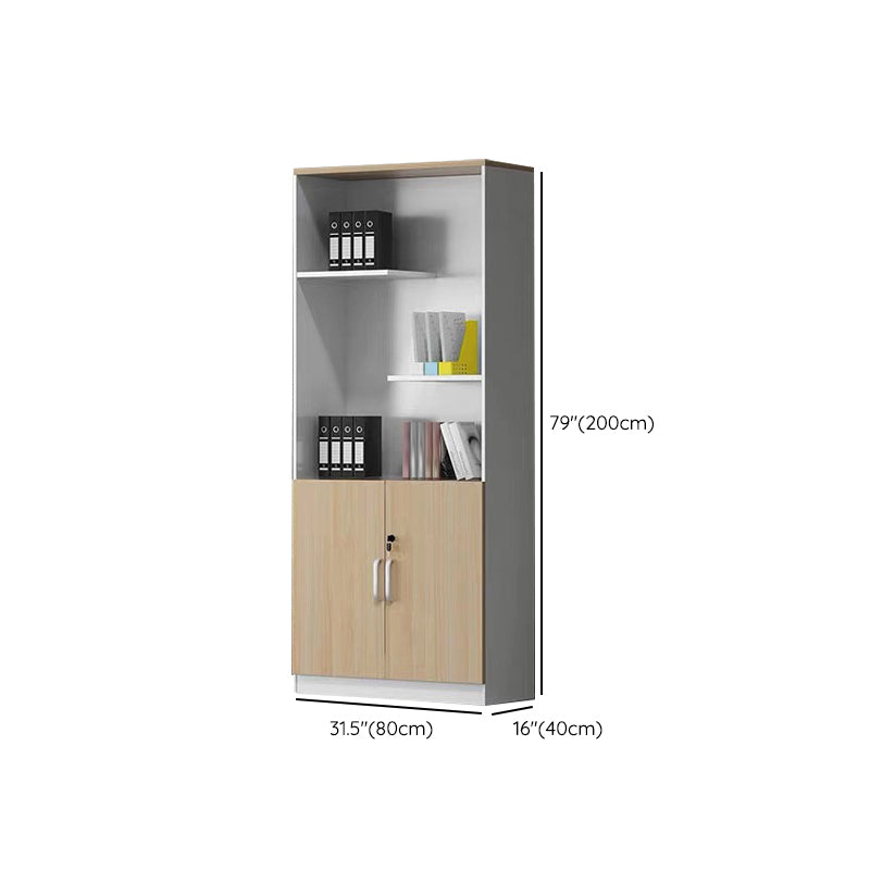 Contemporary File Cabinet Vertical Engineered Wood Filing Cabinet