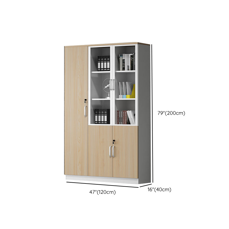 Contemporary File Cabinet Vertical Engineered Wood Filing Cabinet