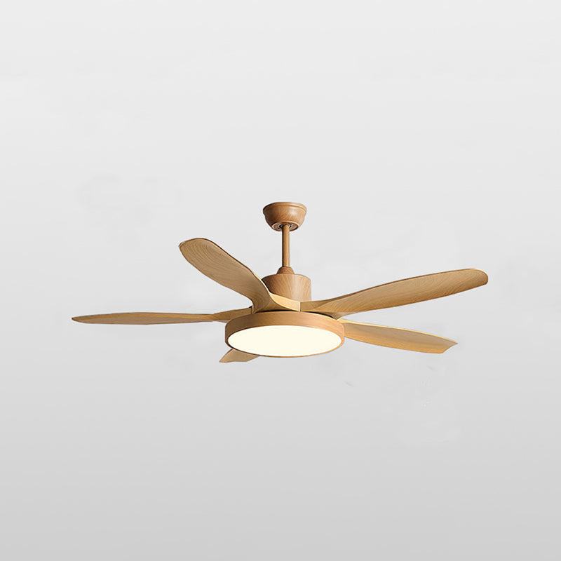 Modern Ceiling Fan Light Fixture Simple LED Ceiling Lamp for Bedroom