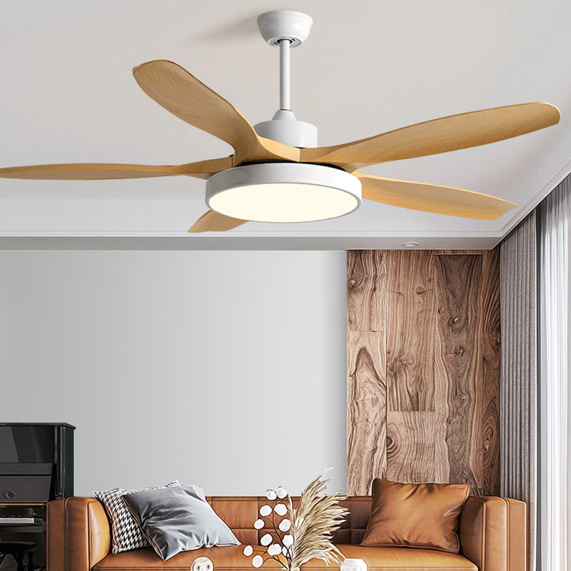 Modern Ceiling Fan Light Fixture Simple LED Ceiling Lamp for Bedroom