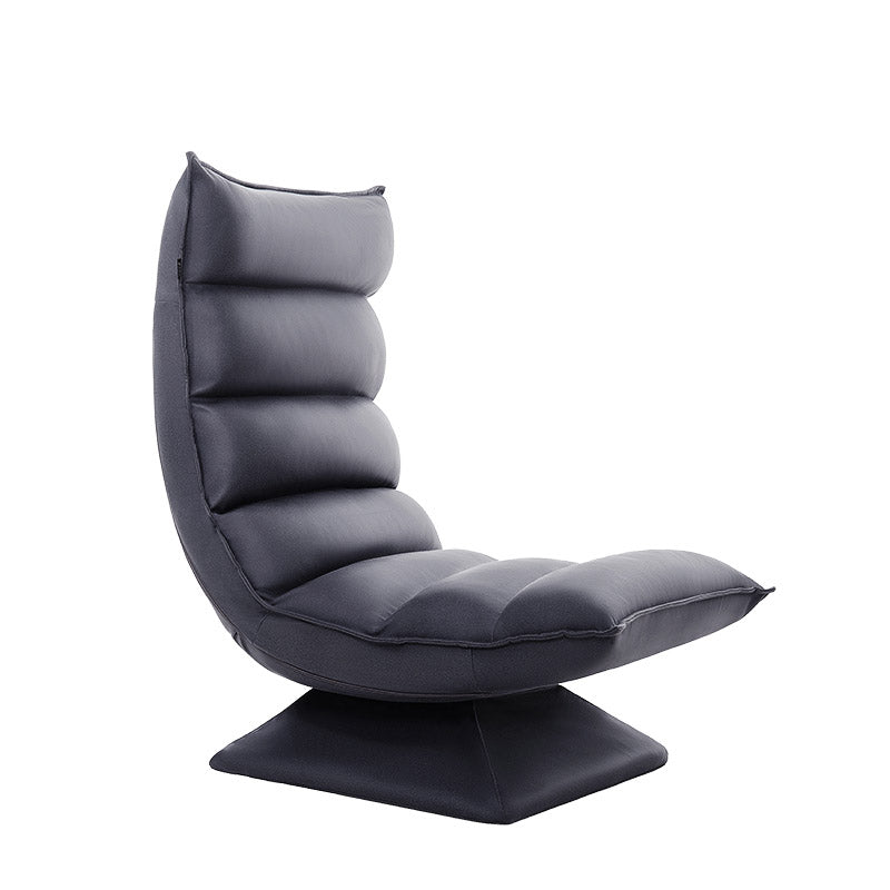 Swivel Standard Recliner Metal Frame Faux Leather Recliner Chair