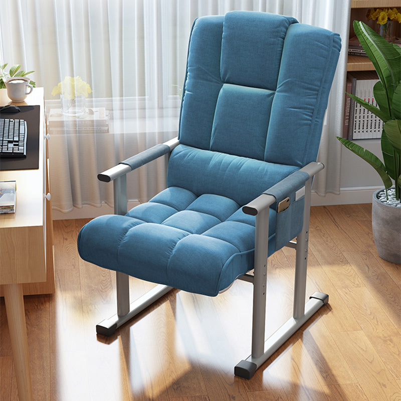 Contemporary Standard Recliner with Swivel Rocker and Tufted Back