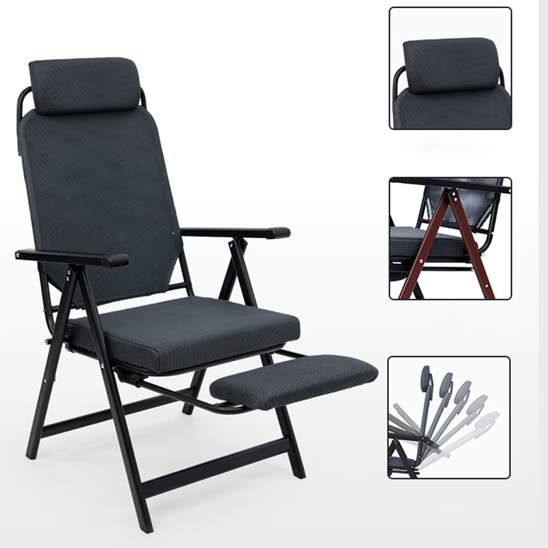 Modern & Contemporary Standard Recliner in Steel Base with Headrest